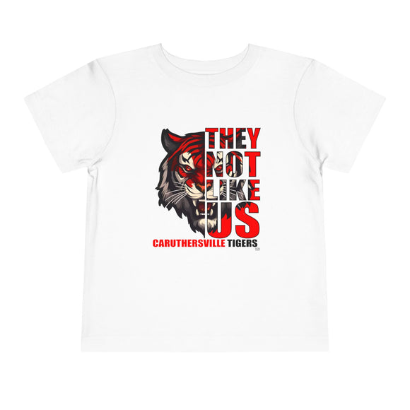 They Not Like Us - Caruthersville Tigers - White - Toddler