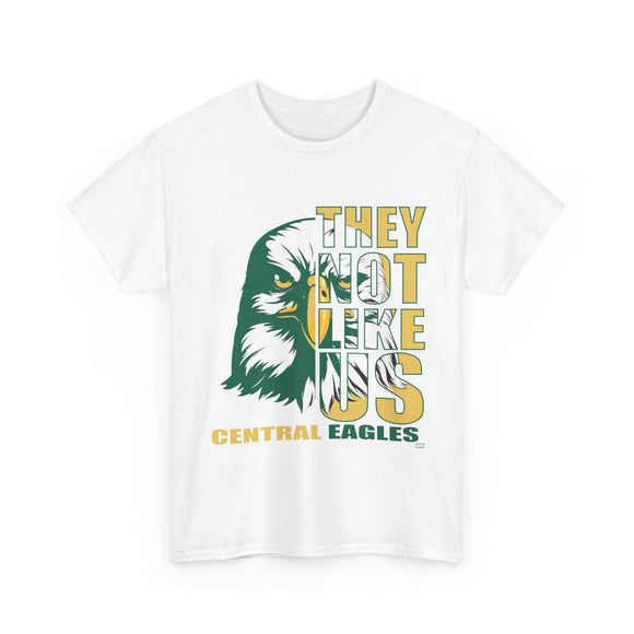 They Not Like Us - NMCC Eagles - Half Face - White - Adult