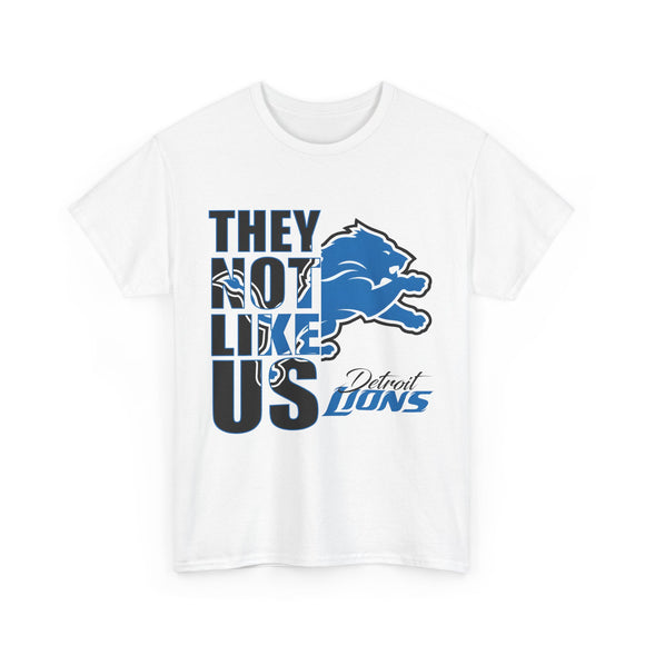 They Not Like Us - Lions - T-Shirt - White - Adult