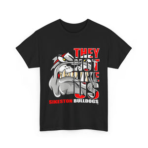 They Not Like Us - Sikeston Bulldogs - Half Face - Black - Adult