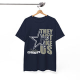 They Not Like Us - Cowboys - T-Shirt - Navy - Adult