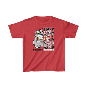 They Not Like Us - Sikeston Bulldogs - Half Face - Red - Youth