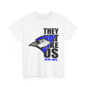 They Not Like Us - Charleston Blue Jays - White - Adult