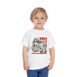 They Not Like Us - Sikeston Bulldogs - Half Face - White - Toddler