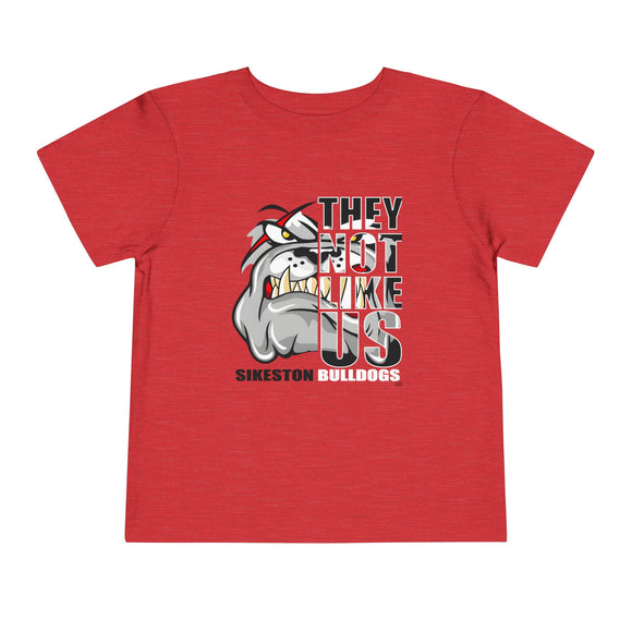 They Not Like Us - Sikeston Bulldogs - Half Face - Red - Toddler
