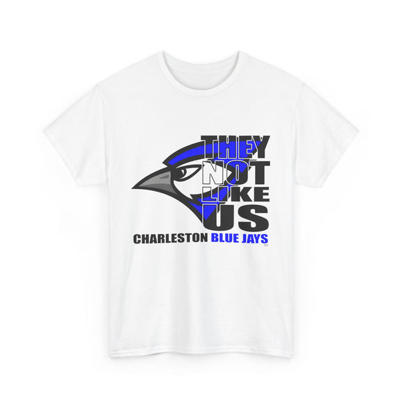 They Not Like Us - Charleston Blue Jays - Integrated - White - Adult