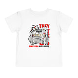 They Not Like Us - Sikeston Bulldogs - Half Face - White - Toddler