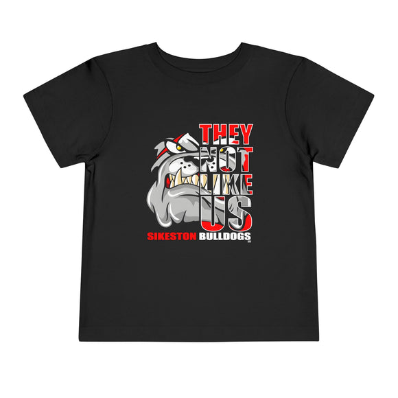 They Not Like Us - Sikeston Bulldogs - Half Face - Black - Toddler