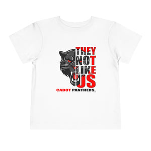 They Not Like Us - Cabot Panthers - White - Toddler