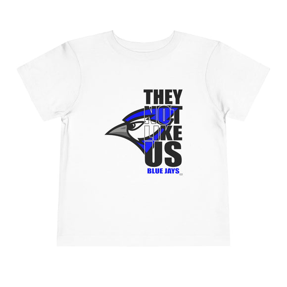They Not Like Us - Charleston Blue Jays - White - Toddler