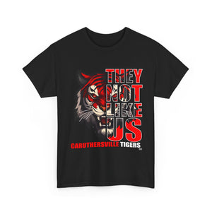 They Not Like Us - Caruthersville Tigers - Black - Adult