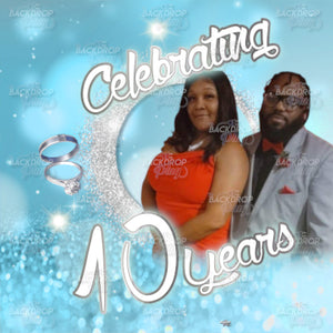 Anniversary 10 Years - Digital Editable Template Download