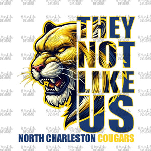 Custom Digital Designs - T-Shirt Design (They Not Like Us)
