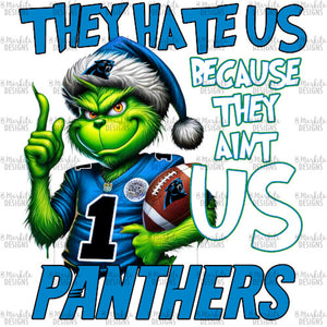 Grinch - Panthers - Digital Download - Ready To Print