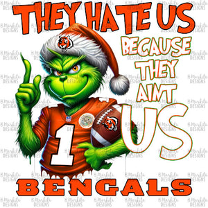 Grinch - Bengals - Digital Download - Ready To Print