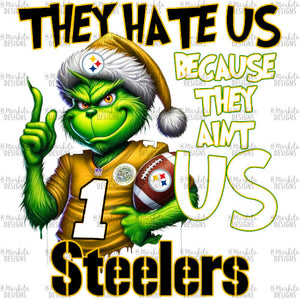 Grinch - Steelers - Digital Download - Ready To Print