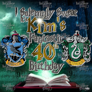Ravenclaw Slytherin - Digital Editable Template Download