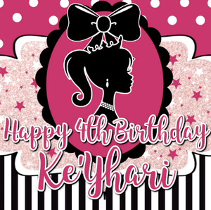 Barbie-Inspired - Digital Editable Template Download