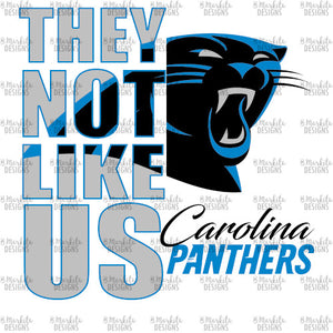 They Not Like Us - Panthers - Digital Download - Ready To Print