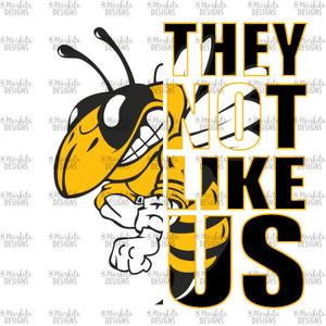 They Not Like Us - Yellow Jackets - Digital Download - Ready To Print
