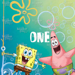 Under The Sea Bikini Bottom - Digital Editable Template Download