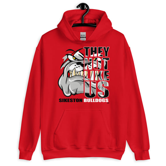 They Not Like Us - Sikeston Bulldogs - Red Hoodie - Adult