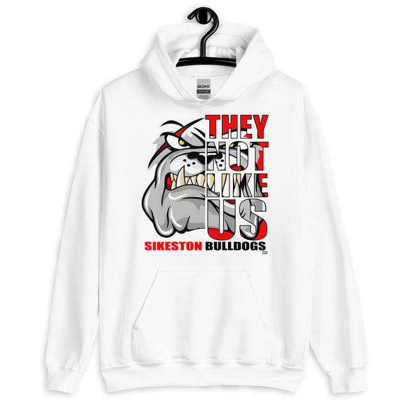 They Not Like Us - Sikeston Bulldogs - White Hoodie - Adult
