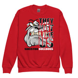 They Not Like Us - Sikeston Bulldogs - Half Face - Red Sweatshirt - Youth