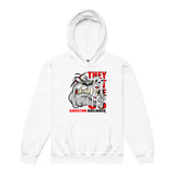 They Not Like Us - Sikeston Bulldogs - Half Face - White Hoodie - Youth