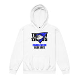 They Not Like Us - Charleston Blue Jays - Centered - White Hoodie - Youth