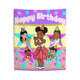 Gracies Corner Backdrop | Gracies Corner Banner | Gracies Corner Party Decorations | Gracies Corner Birthday Gold Aqua Canary
