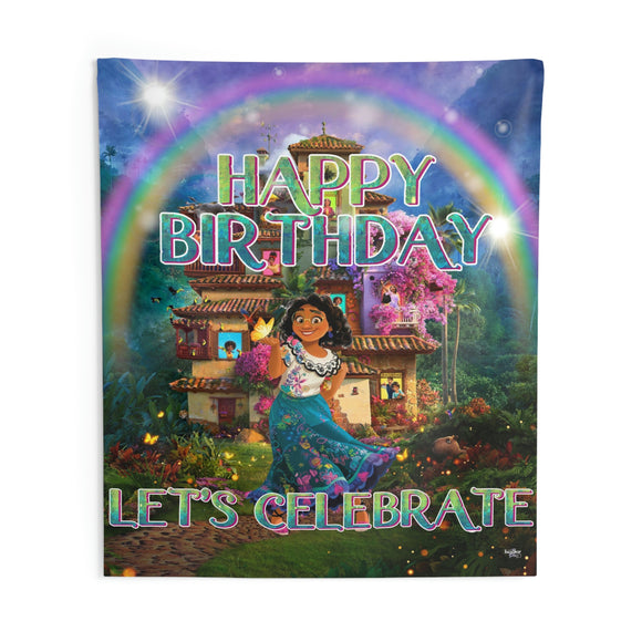 Encanto Backdrop | Encanto Banner | Encanto Party Decorations | Encanto Birthday Party | Maribel Backdrop | Maribel Banner | Rainbow