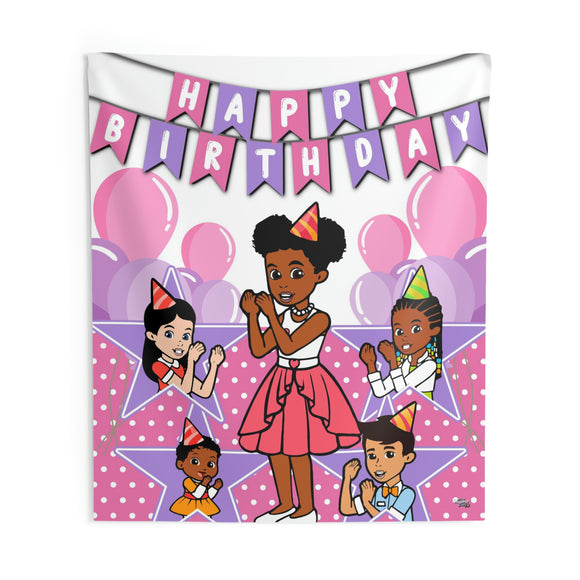 Gracies Corner Backdrop | Gracies Corner Banner | Gracies Corner Party Decorations | Gracies Corner Birthday | Gracies Corner Pink Purple