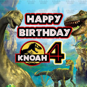 Jurassic Park - Digital Editable Template Download