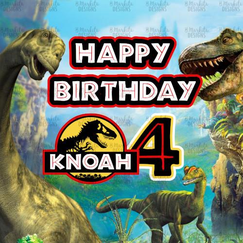 Jurassic Park - Digital Editable Template Download