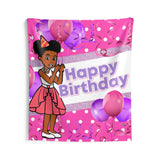 Gracies Corner Backdrop | Gracies Corner Banner | Gracies Corner Party Decorations | Gracies Corner Birthday | Hot Pink White Dot Purple